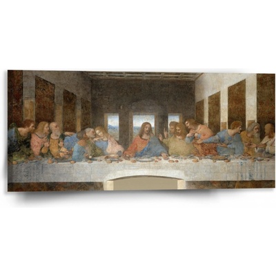 Sablio Obraz Posledná večera - Leonardo da Vinci - 110x50 cm