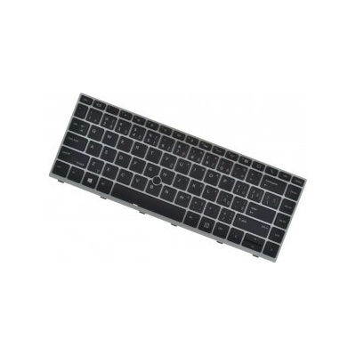 HP EliteBook 840 G5 klávesnice na notebook CZ/SK stříbrný rámeček, podsvícená, Trackpoint