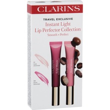 Clarins Instant Light Natural Lip Pefector lesk na pery 1 Rose Shimmer 12 ml