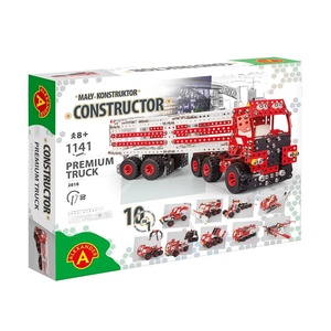 Alexander Toys Метален конструктор Alexander, 1141 части - 10 модела в 1, Premium Truck (AL2818)