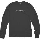 Pánské tričko Emerica Eff Corporate Long Sleeve 22/23 Black