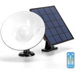 Aigostar - LED соларен стенен фенер LED/3, 2V 3000K/4000K/6500K IP65 + DO (AI0867)