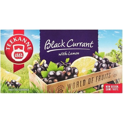 TEEKANNE Black Currant with Lemon World of Fruits 20 vrecúšok 50 g