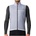 Castelli Мъжки елек за колоездене Castelli Squadra Stretch Vest Cycling vest - Silver Gray / Dark Gray (054-0165-0312)