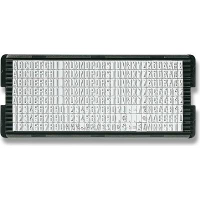 Trodat 6004 - sada znaků pro razítka 4 mm, 264 znaků 000392