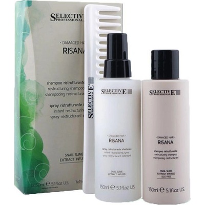 Selective Professional Възстановяващ комплект шампоан и спрей Selective Risana Shampoo and Spray 2x150ml