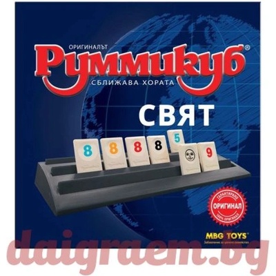 Настолна игра Руммикуб Свят (l3600)