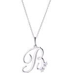 Silenti Jewelry Сребърно колие "В