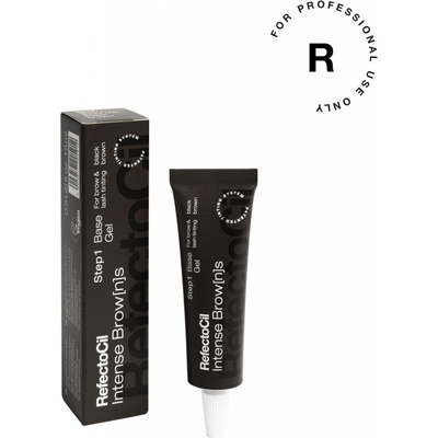 RefectoCil Gelová barva na obočí Intense Brow[n]s Base Gel Černo hnědá 15 ml – Zbozi.Blesk.cz