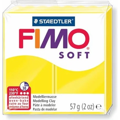 FIMO Глина, 57 g, горима, FIMO "Soft", лимоненожълта 8020-10 (8020-10)