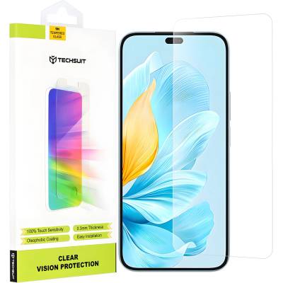 Techsuit защитно стъкло 9H за Honor 200 Lite - Прозрачен KP36633