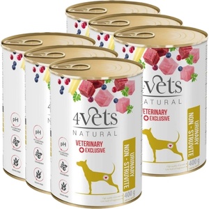 4Vets NATURAL 4Vets Кучешка урина без струвит 6x400 г
