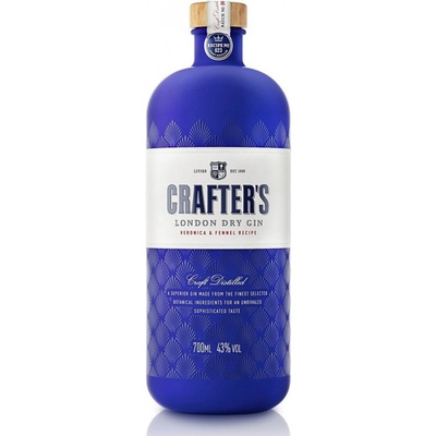 CRAFTER'S Gin london dry 43%0,7 l (holá láhev)