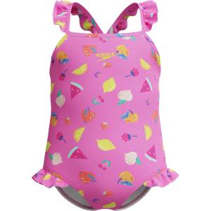 Speedo Цял бански girls frill thinstrap 1pc