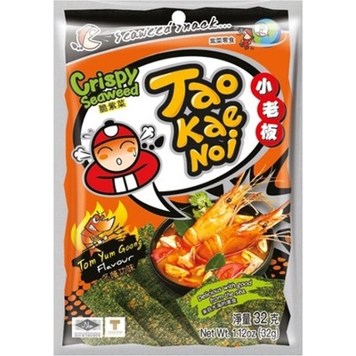 Tao Kae Noi Chipsy z mořských řas s Tom Yam Goong příchutí 32 g