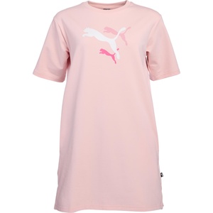 PUMA Ess+ logo power tee dress tr s