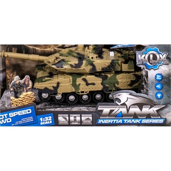 Kikky Детски инерционен танк със звук и светлина Kikky - Код W2977