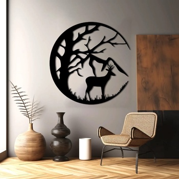 Decono Метална Декорация Горски Елен