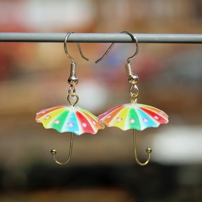 CircusMind náušnice paraplíčka S0214