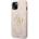 GUESS PU 4G Metal Logo Back Cover за iPhone 14 Pink Guess | Lilav | ЖЕНИ | UNI