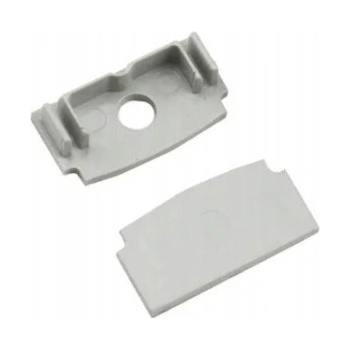 Berge krytka pro hliníkový LED profil šedá 2 ks 10071