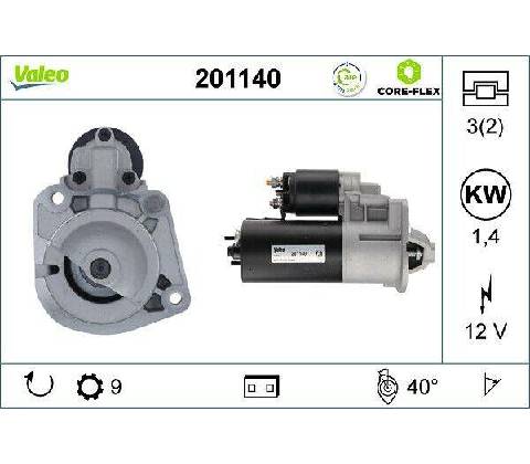 Startér VALEO 201140