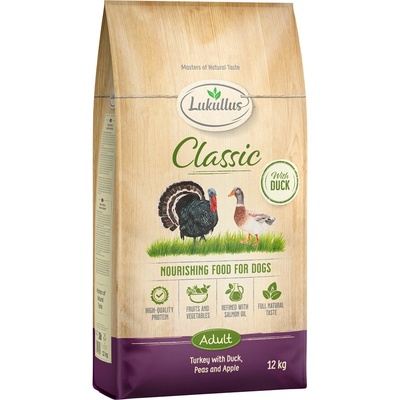 Lukullus Classic morčacie a kačacie bez obilnín 12 kg