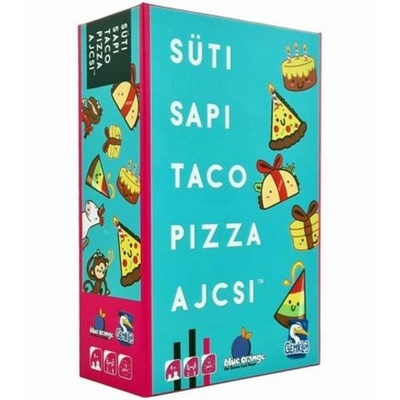 Asmodee Süti, sapi, taco, pizza, ajcsi карточна игра за 2-8 играчи (BLU34844)