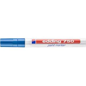edding Лаков маркер, 2-4 мм, edding "750", тъмносин 4-750003 (4-750003)