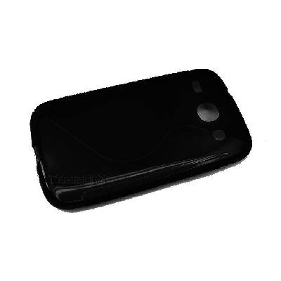 ForCell silkonové pouzdro kryt Lux S Black pro Samsung i8262 Galaxy Core Duos