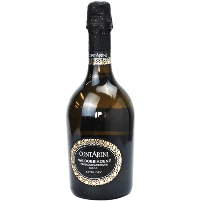 Contarini Valdobbiadene Prosecco Superiore D.O.C.G. Extra Dry 11,5% 0,75 l (holá láhev)