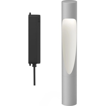 Louis Poulsen Градинска лампа Flindt LED 2700K с щифтов монтаж и адаптер 34, 5 см сива (5747402720)