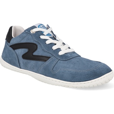 Develab Unisex Lw Cut Sneaker Laces Blue suede modré