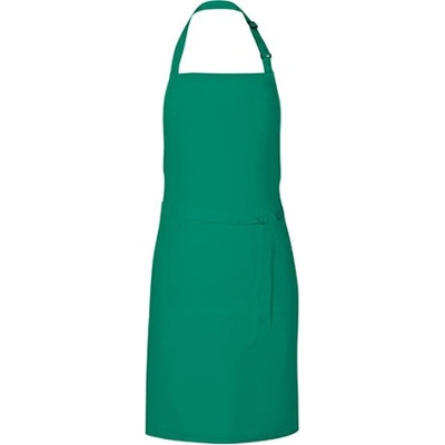 Link Kitchen Wear Unisex grilovací zástěra X987 Emerald Pantone 341 85x72cm