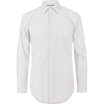 HUGO BOSS Риза с дълъг ръкав Boss Men's P Hank Kent Long Sleeve Oxford Shirt - Grey