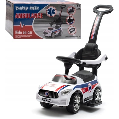 Baby Mix so zvukom AMBULANCE biele