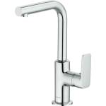 Kludi Pure&Style - Смесител за мивка с въртящ се чучур и изход, хром 400250575 (400250575)