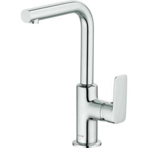 Kludi Pure&Style - Смесител за мивка с въртящ се чучур и изход, хром 400250575 (400250575)