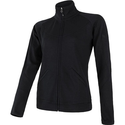 Sensor Merino Upper dámská mikina celozip černá