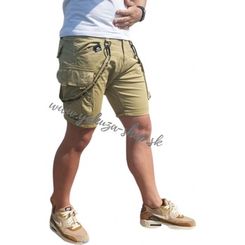 Alpha Industries Utility short Sand pánske šortky hnedá piesková