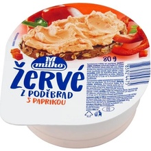 Milko Žervé z Poděbrad paprikový 80 g