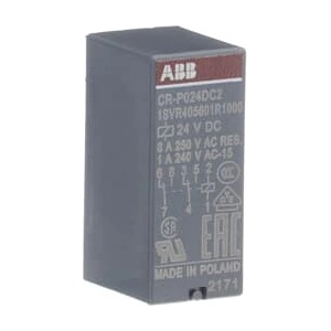 ABB Щепселно реле abb cr-p024dc2 16a/24vdc 2no (m518477)