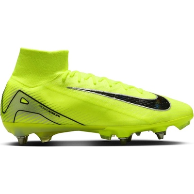 Футболни бутонки Nike Mercurial Superfly 10 Elite Soft Ground Football Boots - Volt/Black