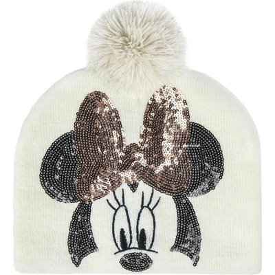 CERDA čepice s bambulí a flitry Disney Minnie