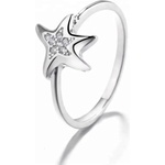Silenti Jewelry Сребърен пръстен "Морска Звезда" - 9 - 59.5мм (19.1мм диам. )
