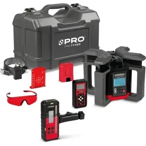 PRO Комплект лазерен ротационен нивелир PRO TYXER R3 Digital-mm/ 700 м (5901571537092)