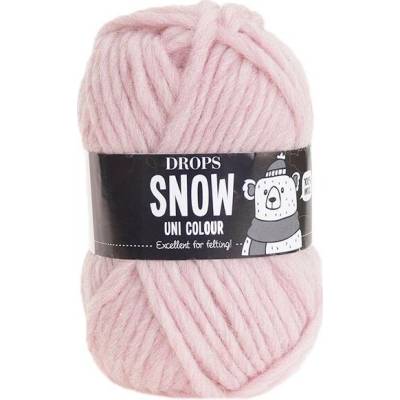 Příze DROPS Snow uni color 30 - pastelová růžová