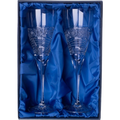 ONTE CRYSTAL Broušené sklenice na červené víno Kometa Počet sklenic 2 x 310 ml