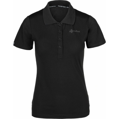 Kilpi COLLAR-W Dámské funkční polo triko PL0113KI Černá