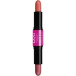 NYX Professional Двоен руж Wonder Stick, Honey Orange & Rose, 4 g - baby